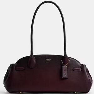 Coach Empire Careyall bag 34 Burgundy- Merlot- wine  Leather Shoulder Bag